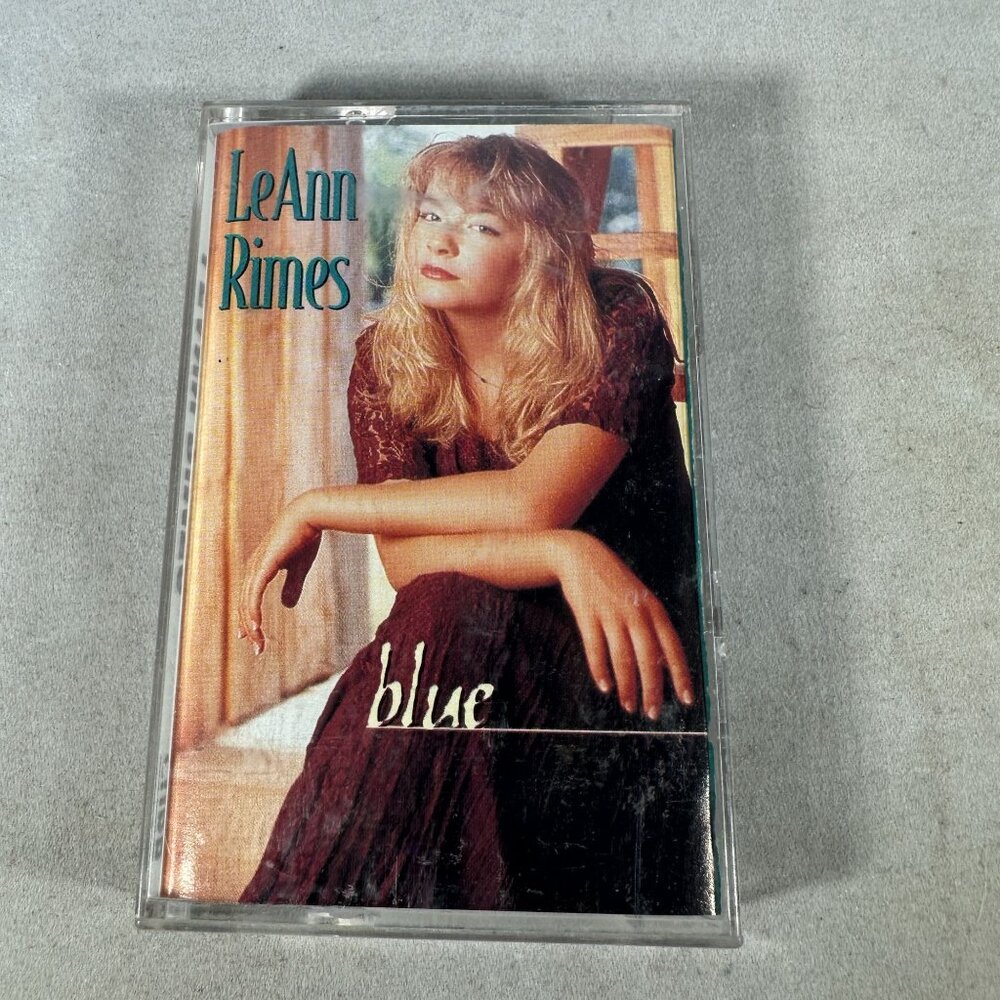 LeAnn Rimes Blue Cassette Album 1996 Country Pop Jewel Case Collectible